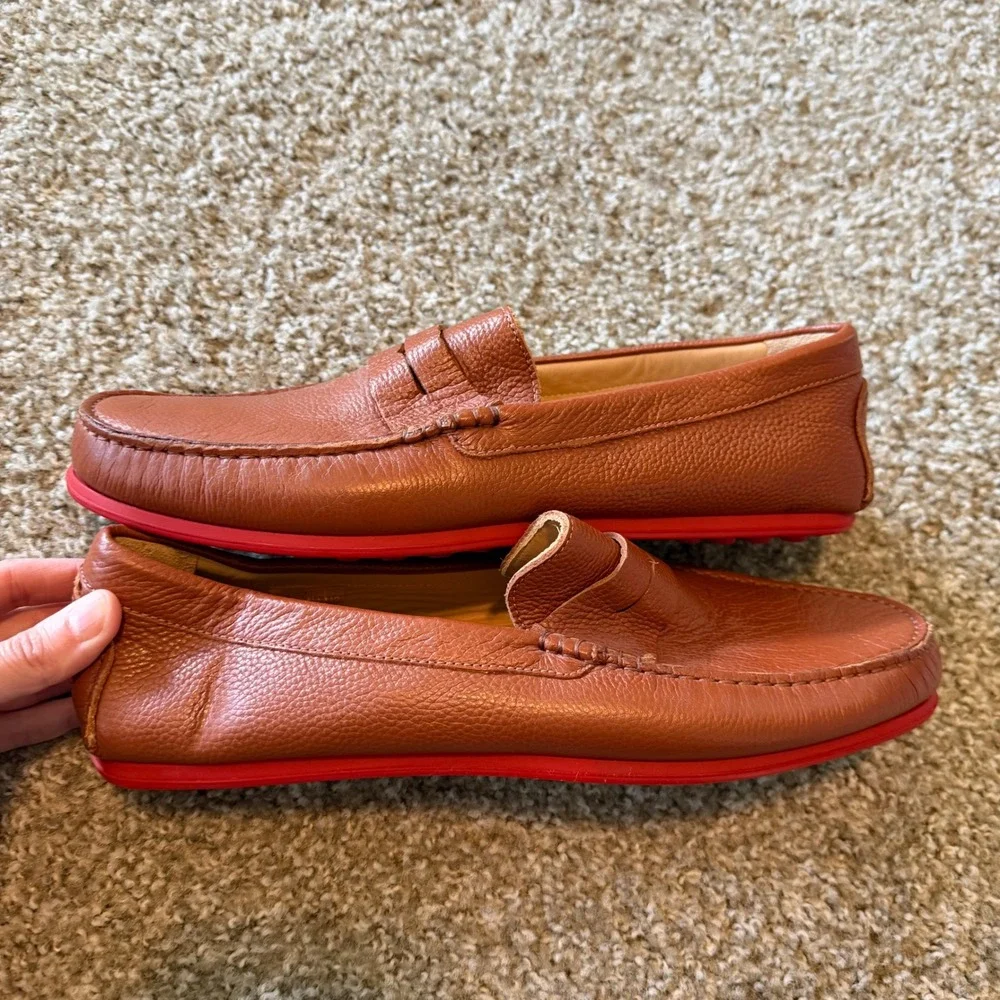 M.Gemi The Pastoso Uomo driving loafers 43 moccasin leather classic preppy